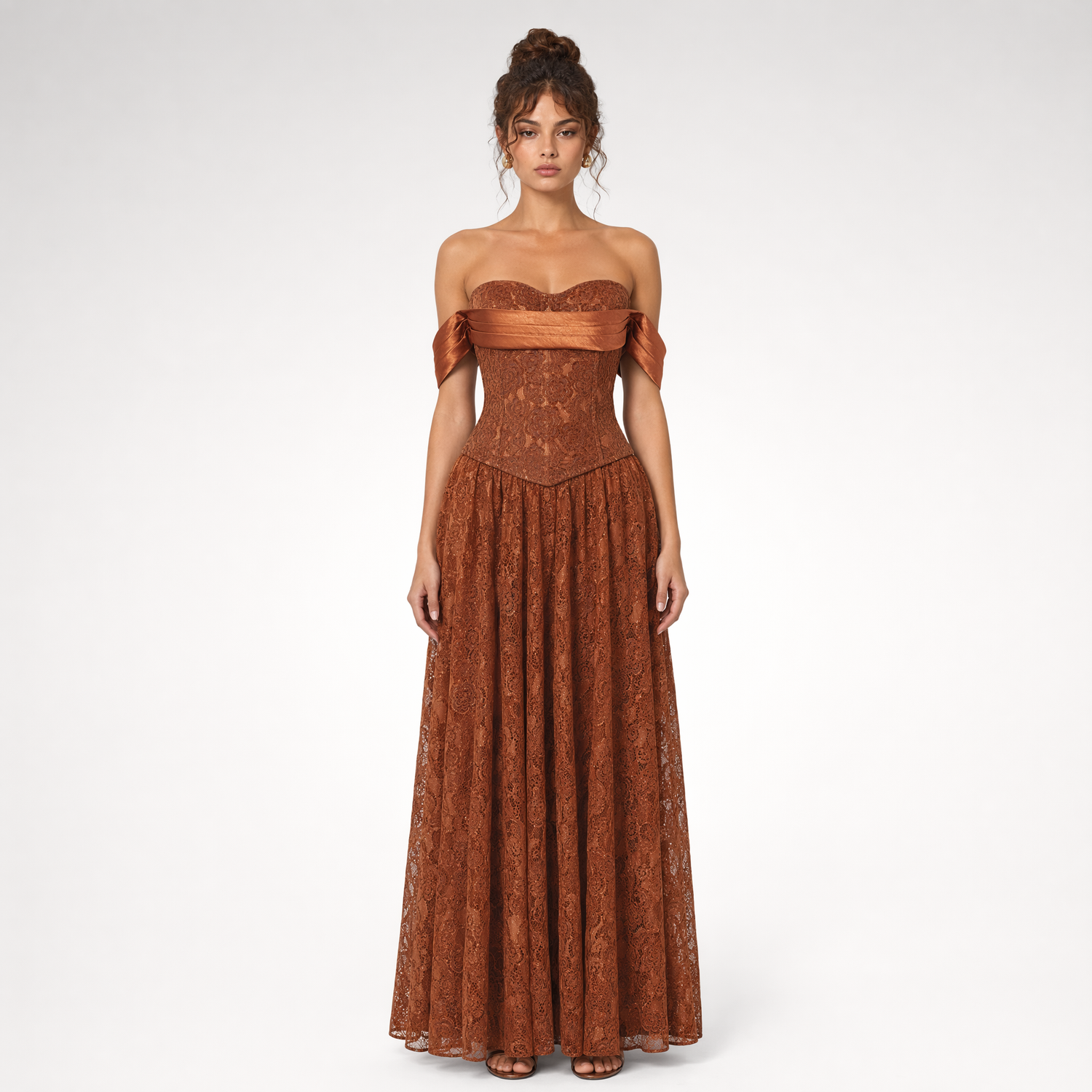 Amber Muse Lace Bustier