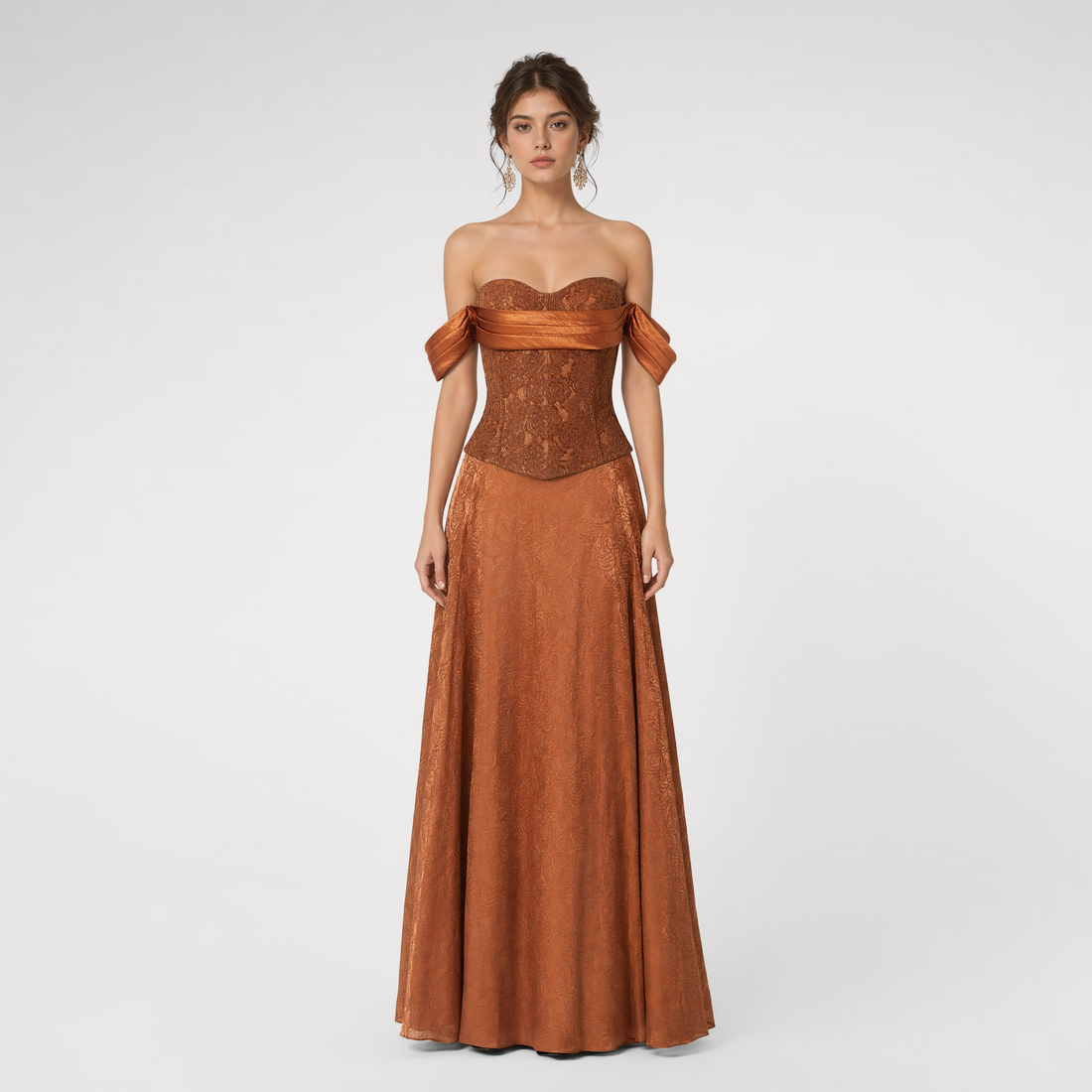 Amber Muse Lace Bustier