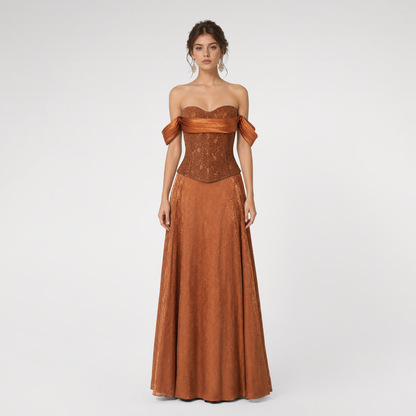 Amber Muse Lace Bustier