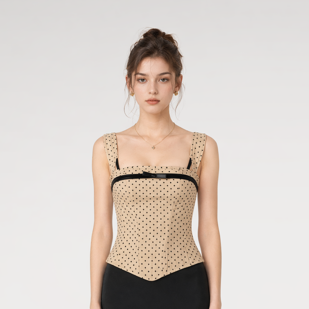 Corset Bow Bustier Top