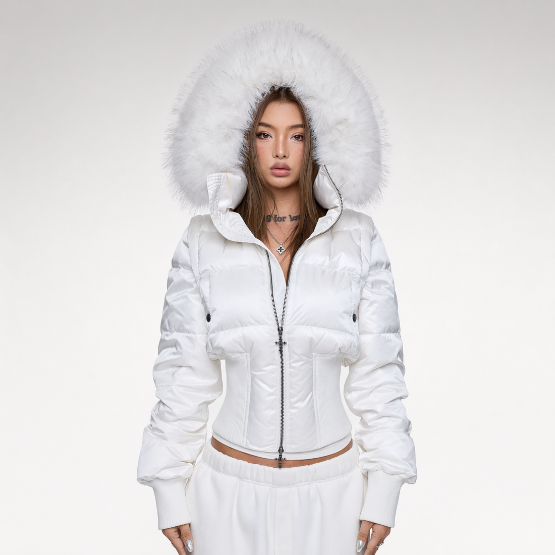 Fur Hood Down Jacket