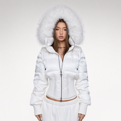 Fur Hood Down Jacket
