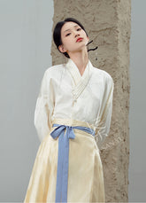 "鹊声"Modern Hanfu Shirt - CHINASQUAD