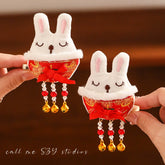 Dragon Year Lion Dance Tassel Hair Clip - CHINASQUAD