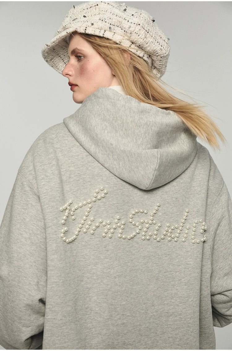 Arctic Velvet Lined Knitted Zip-up Hoodie - CHINASQUAD