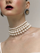 Double-layer Retro Pearl Choker - CHINASQUAD