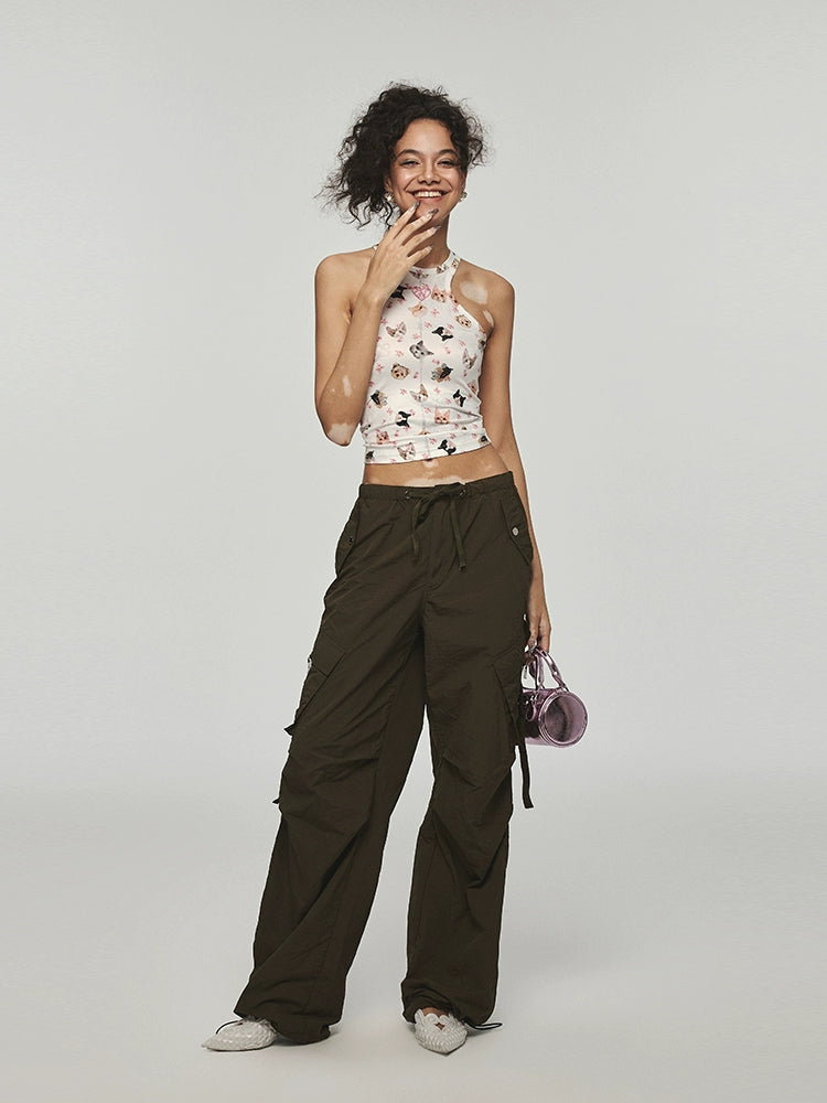 Utility Wide-Leg Pants - CHINASQUAD