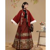 "万事可期"Ming- Dynasty Hanfu Set - CHINASQUAD