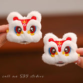 Dragon Year Lion Dance Tassel Hair Clip - CHINASQUAD