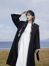 "花窗外" Modern Hanfu Wool Coat - CHINASQUAD