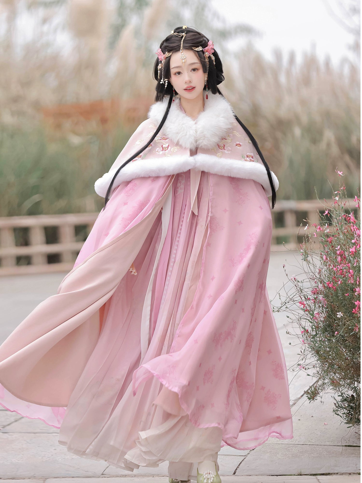 &quot;花朝月&quot;Ming- Dynasty Hanfu Set - CHINASQUAD