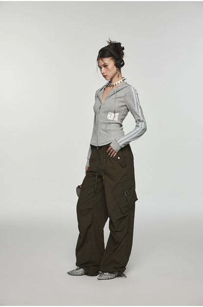 Utility Wide-Leg Pants - CHINASQUAD