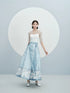 "玉面山雀"  Ming-style Printed Hanfu Dress - CHINASQUAD
