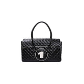 Black Logo Handle Bag - CHINASQUAD