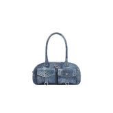 Printed Beads Handle Bag - CHINASQUAD