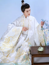 "白泽如梦" Daoist Robe & Cloak Hanfu Set - CHINASQUAD