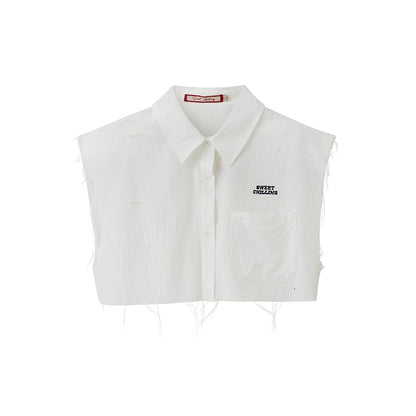sleeveless plaid T-shirt - CHINASQUAD
