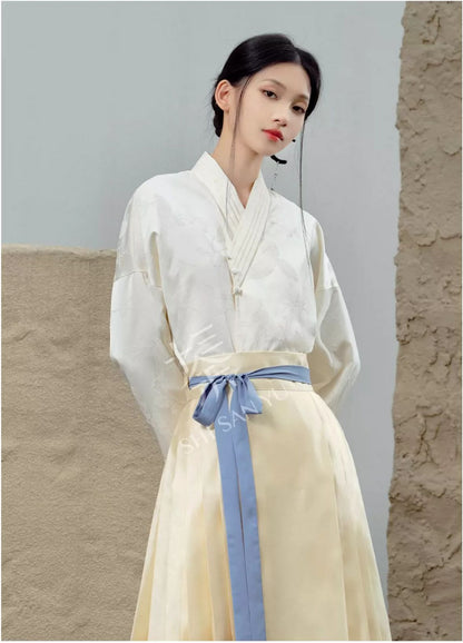 &quot;鹊声&quot;Modern Hanfu Shirt - CHINASQUAD