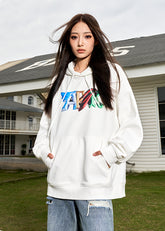 Winged 3D Logo Hoodie - CHINASQUAD