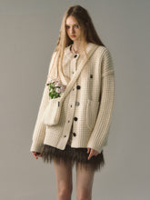 Waffle Weave Knitted Cardigan - CHINASQUAD